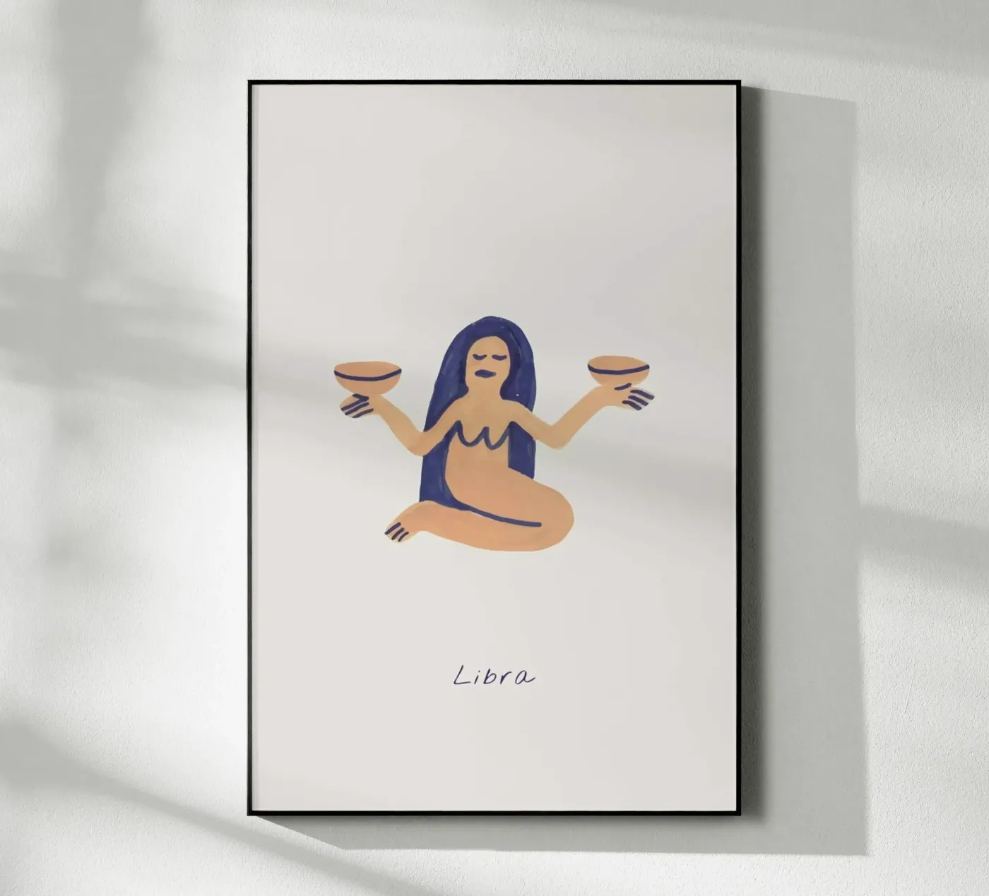 Libra acryl van Little Flourishes