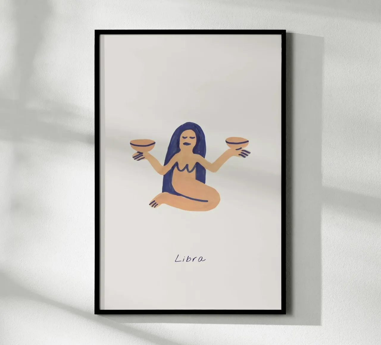 Libra poster by Little Flourishes