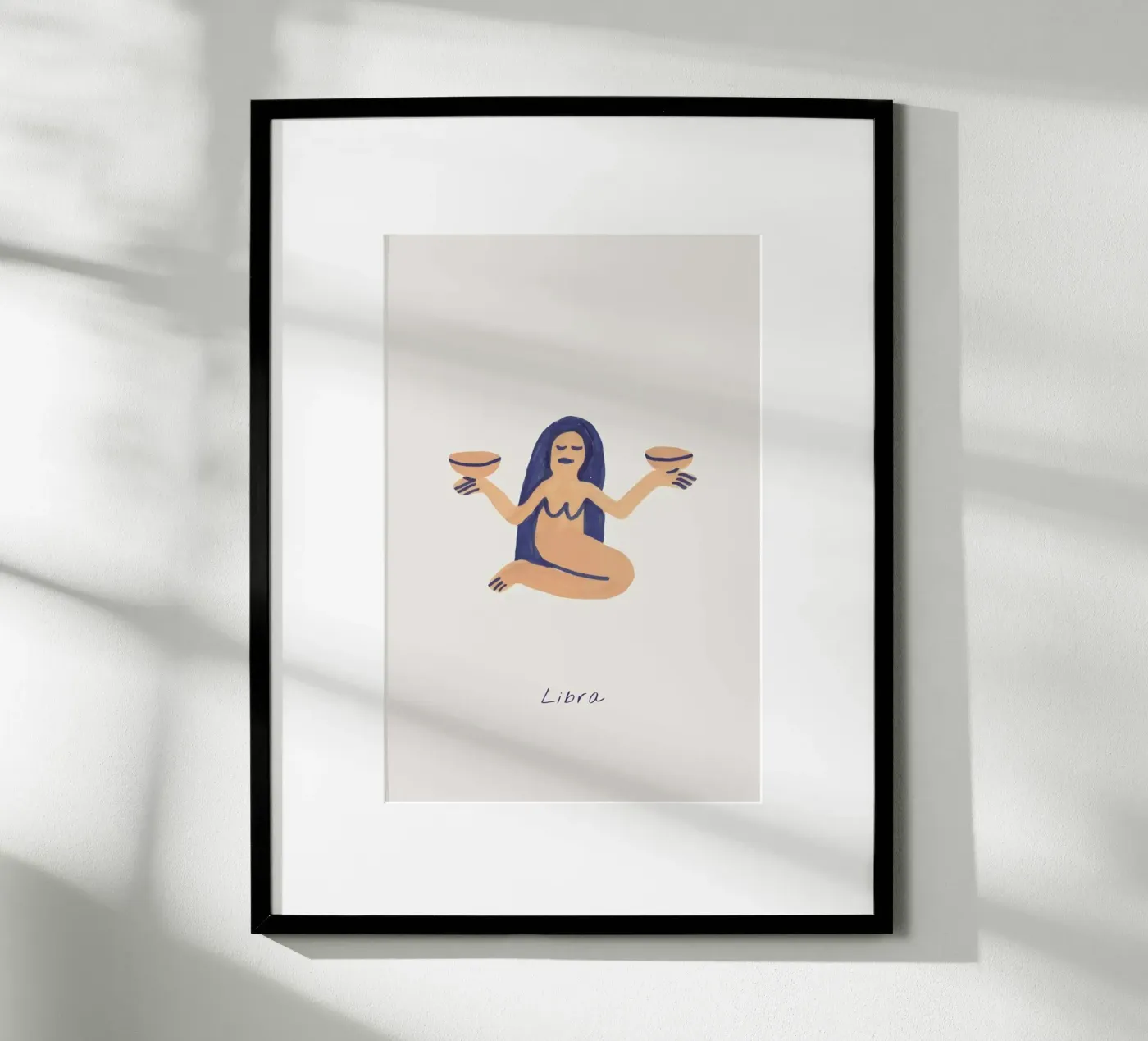 Libra poster da Little Flourishes