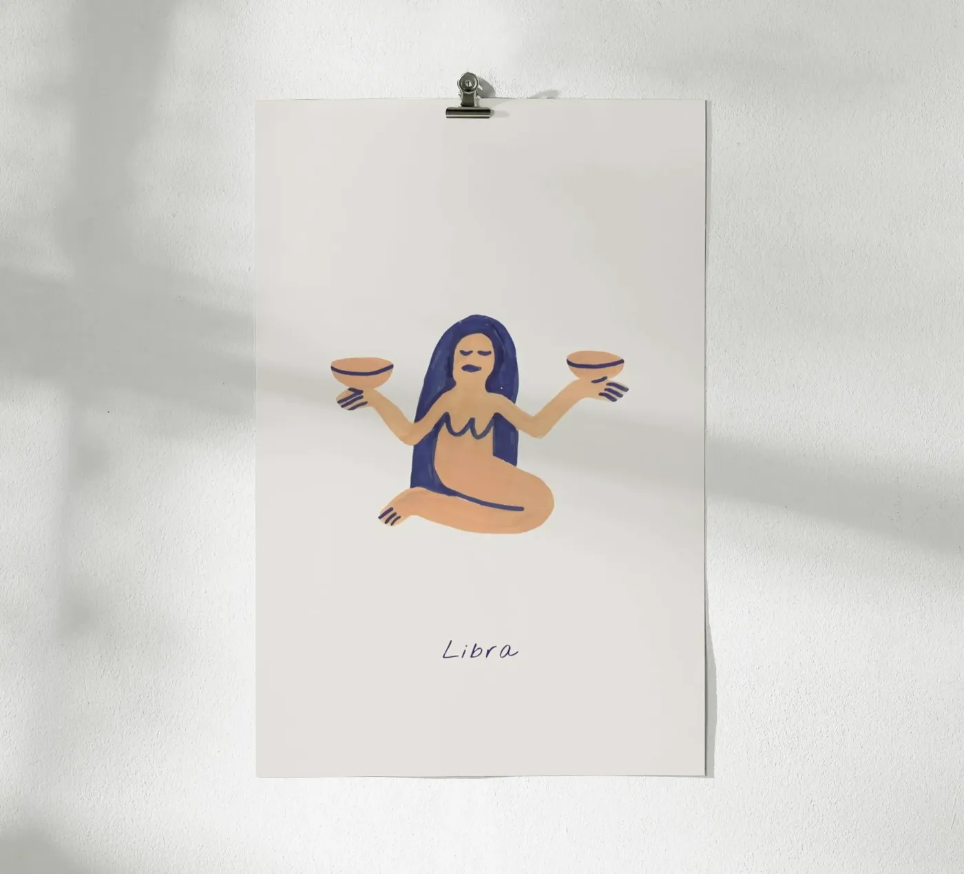 Libra poster da Little Flourishes