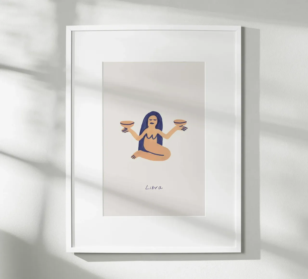 Libra poster by Little Flourishes