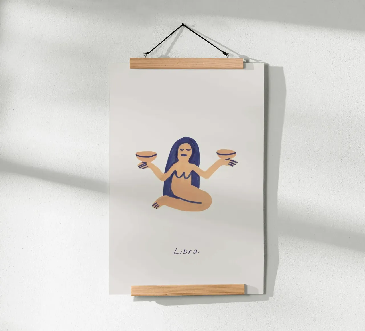 Libra poster by Little Flourishes
