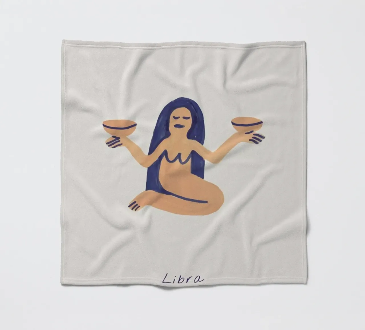 Libra Fleecedecke von Little Flourishes