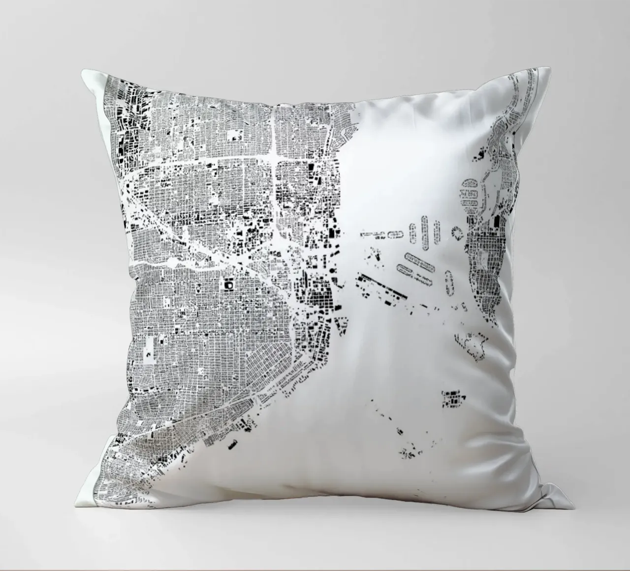 Miami cuscino da The Cartography Collection