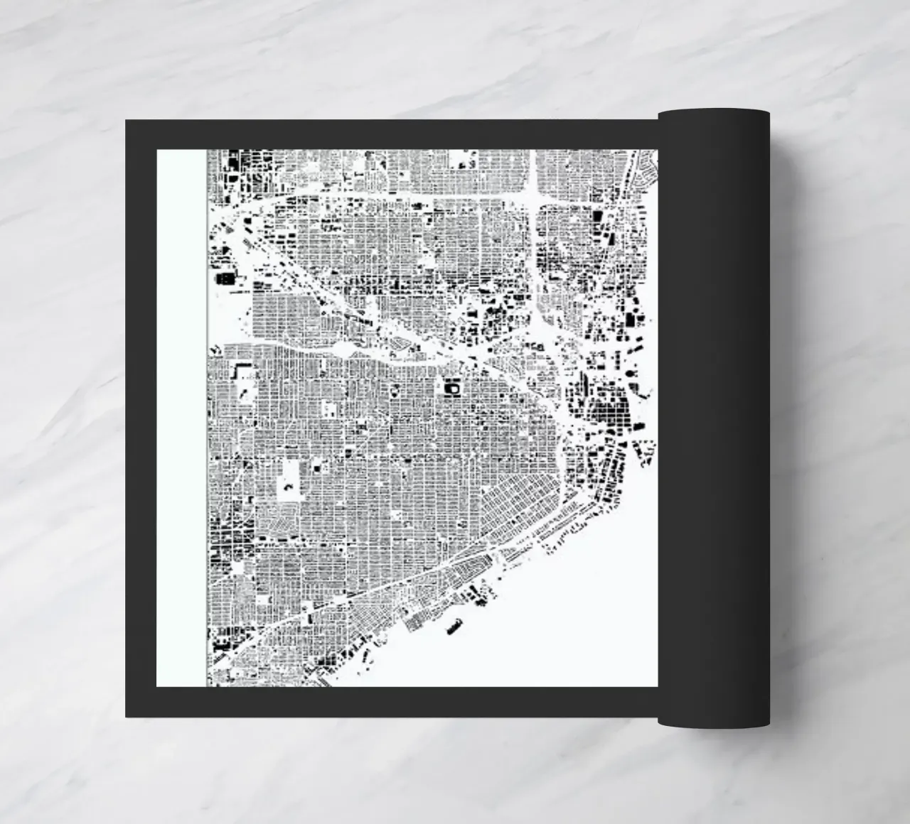 Miami doormat by The Cartography Collection