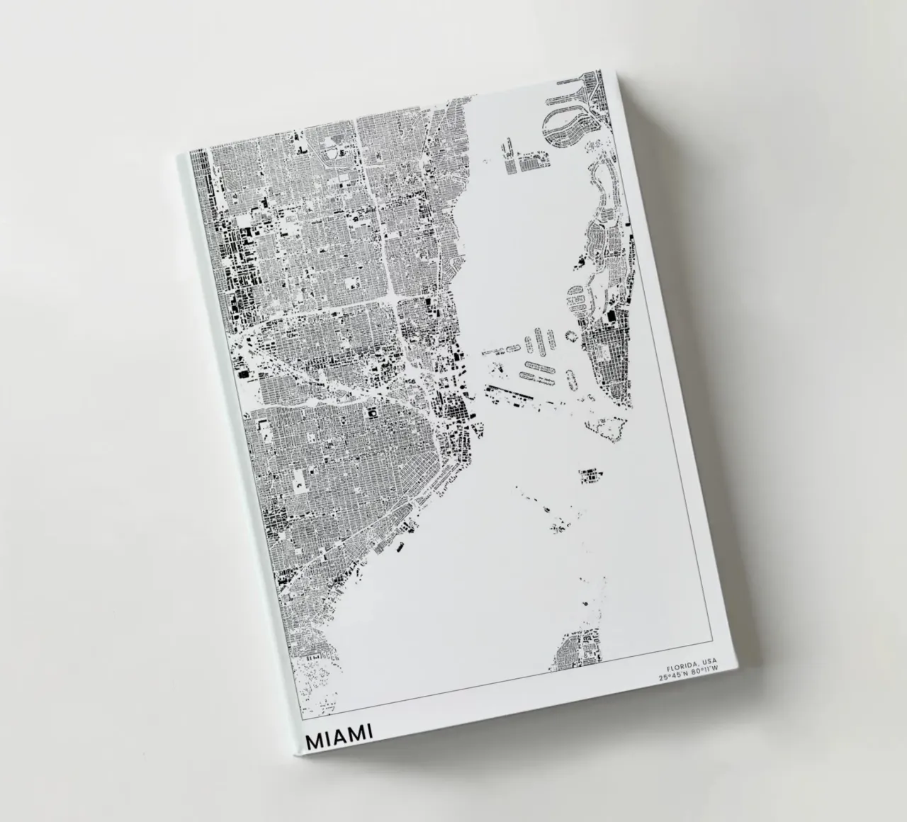 Miami notebook by The Cartography Collection