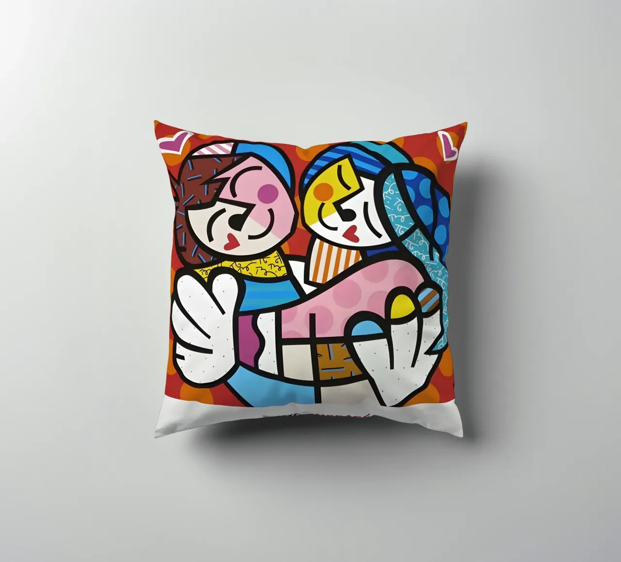 Britto Embrace cuscino da Perdana shop