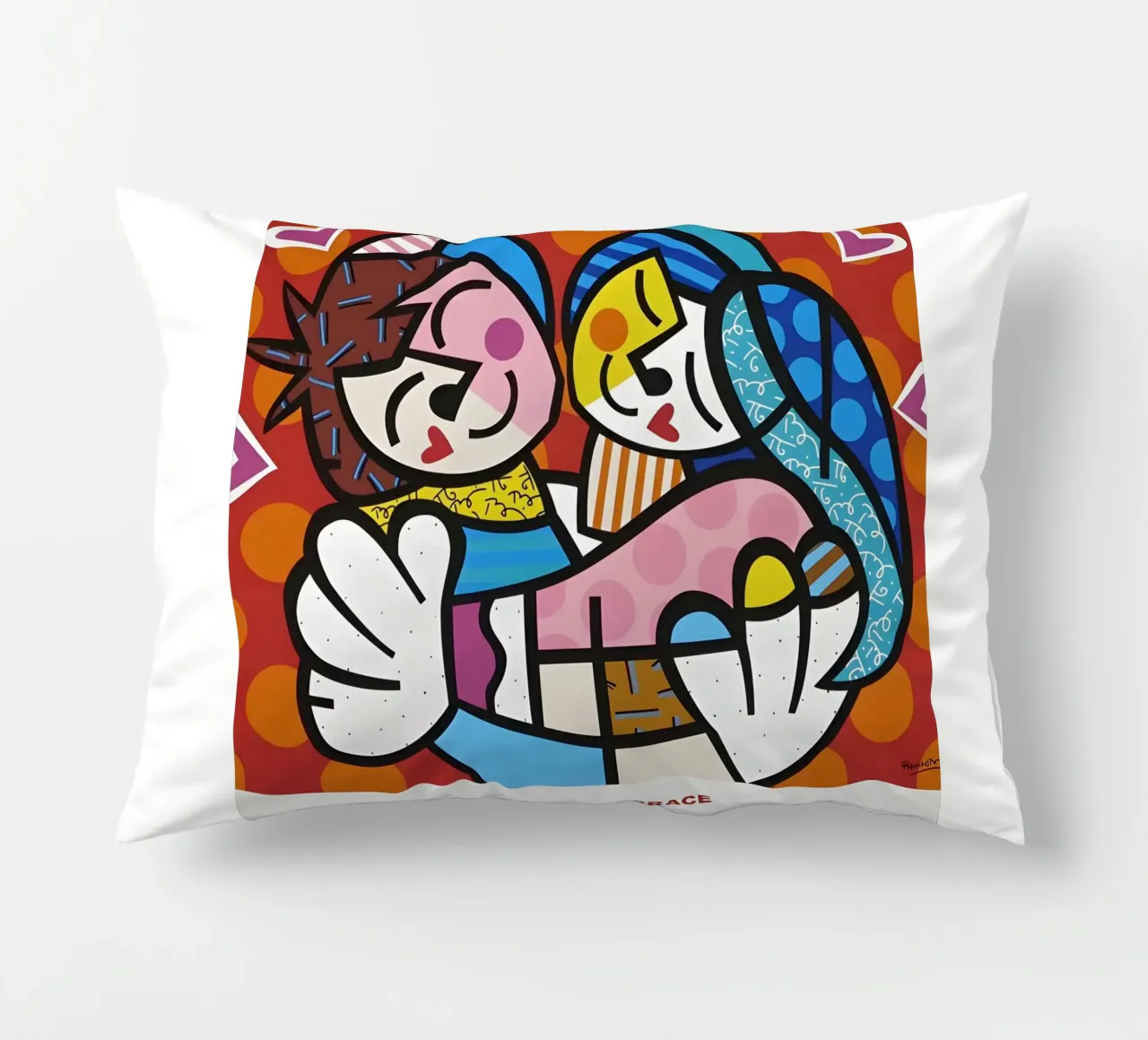 Britto Embrace cuscino da Perdana shop