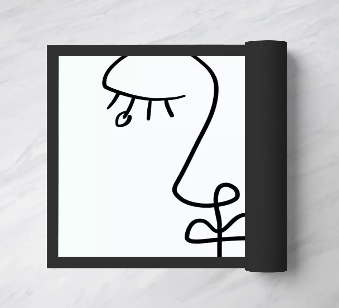 Flora deurmat van Ninhol