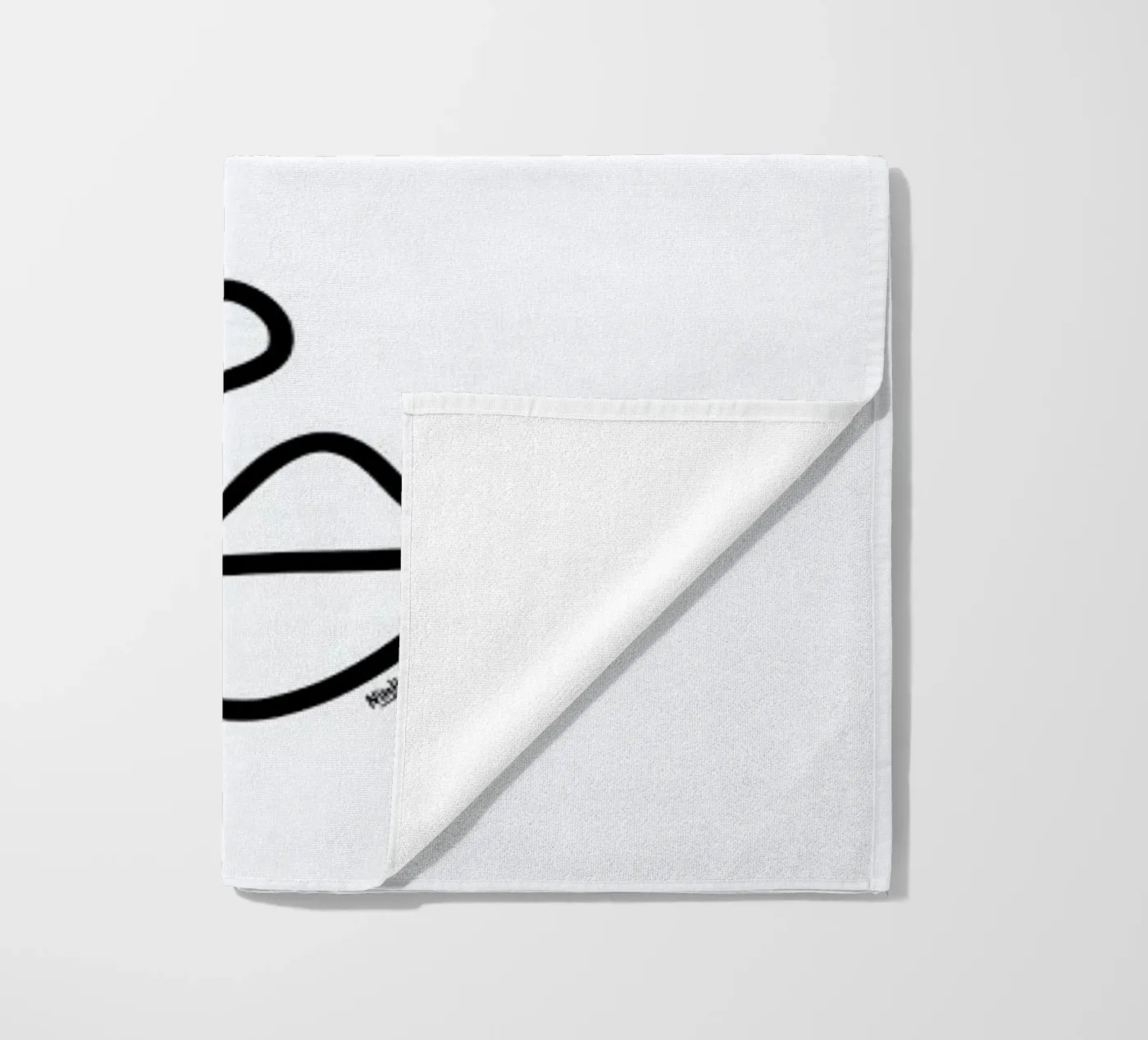 Flora strandhanddoek van Ninhol