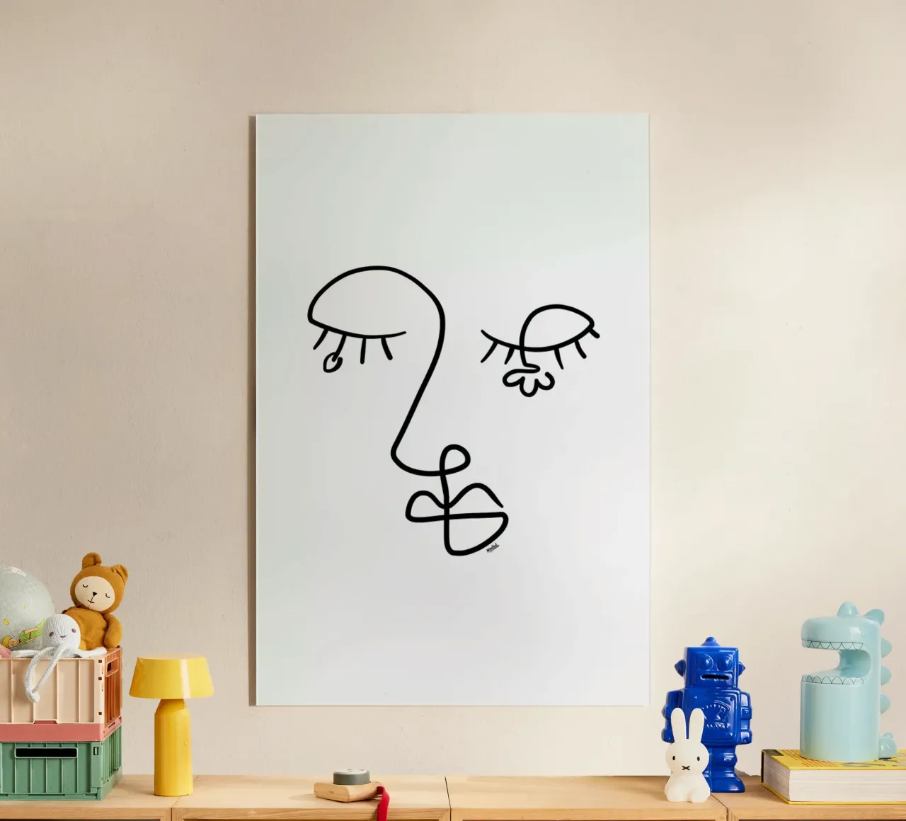 Flora Acryl-Glas von Ninhol