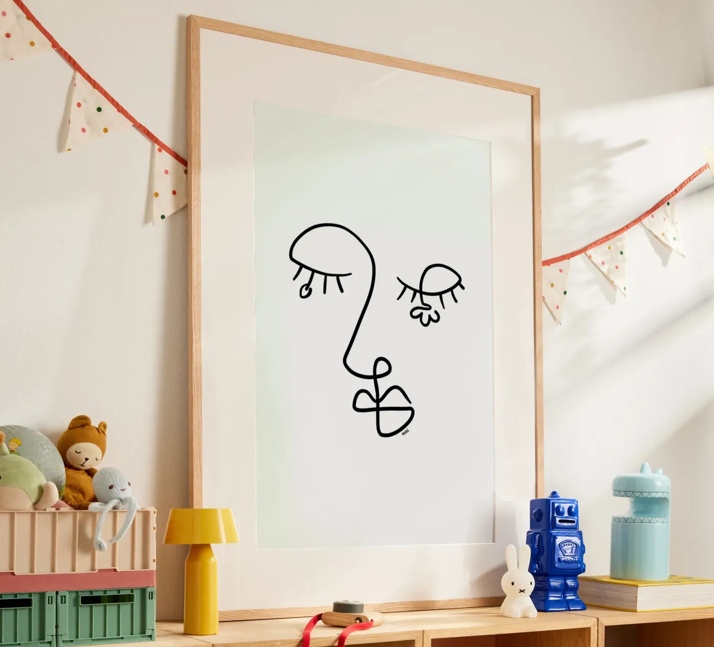 Flora poster van Ninhol