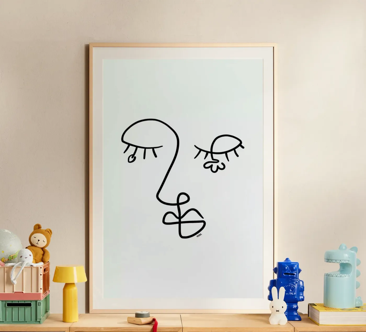Flora poster van Ninhol
