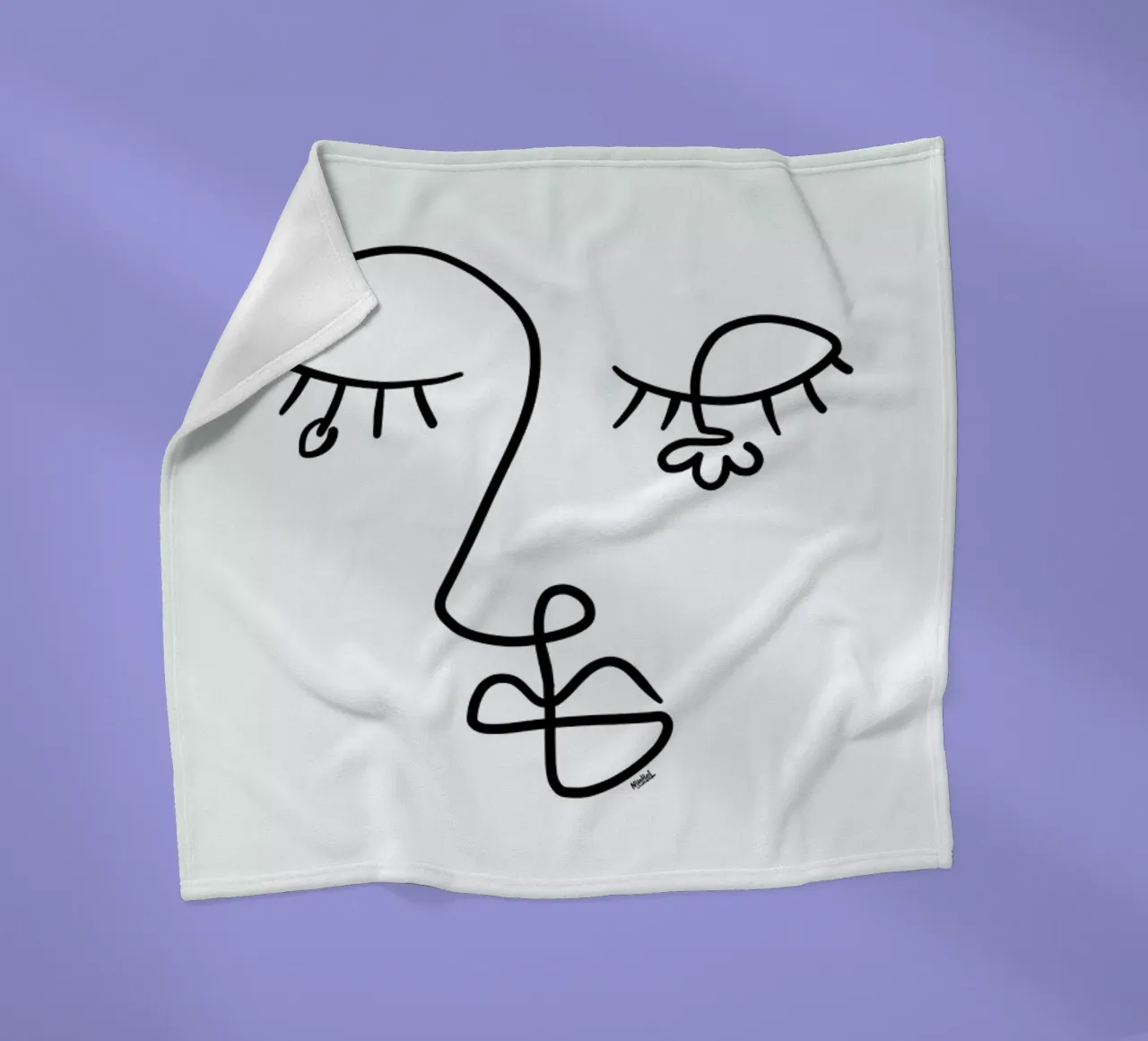 Flora Fleecedecke von Ninhol