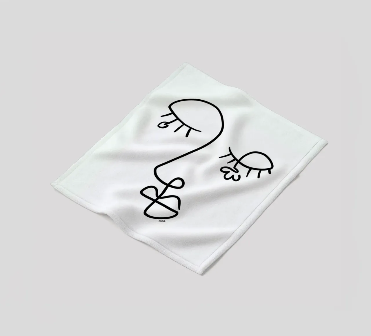 Flora Fleecedecke von Ninhol