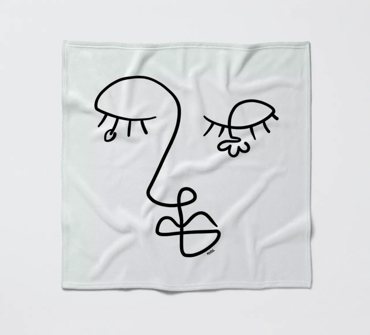 Flora Fleecedecke von Ninhol