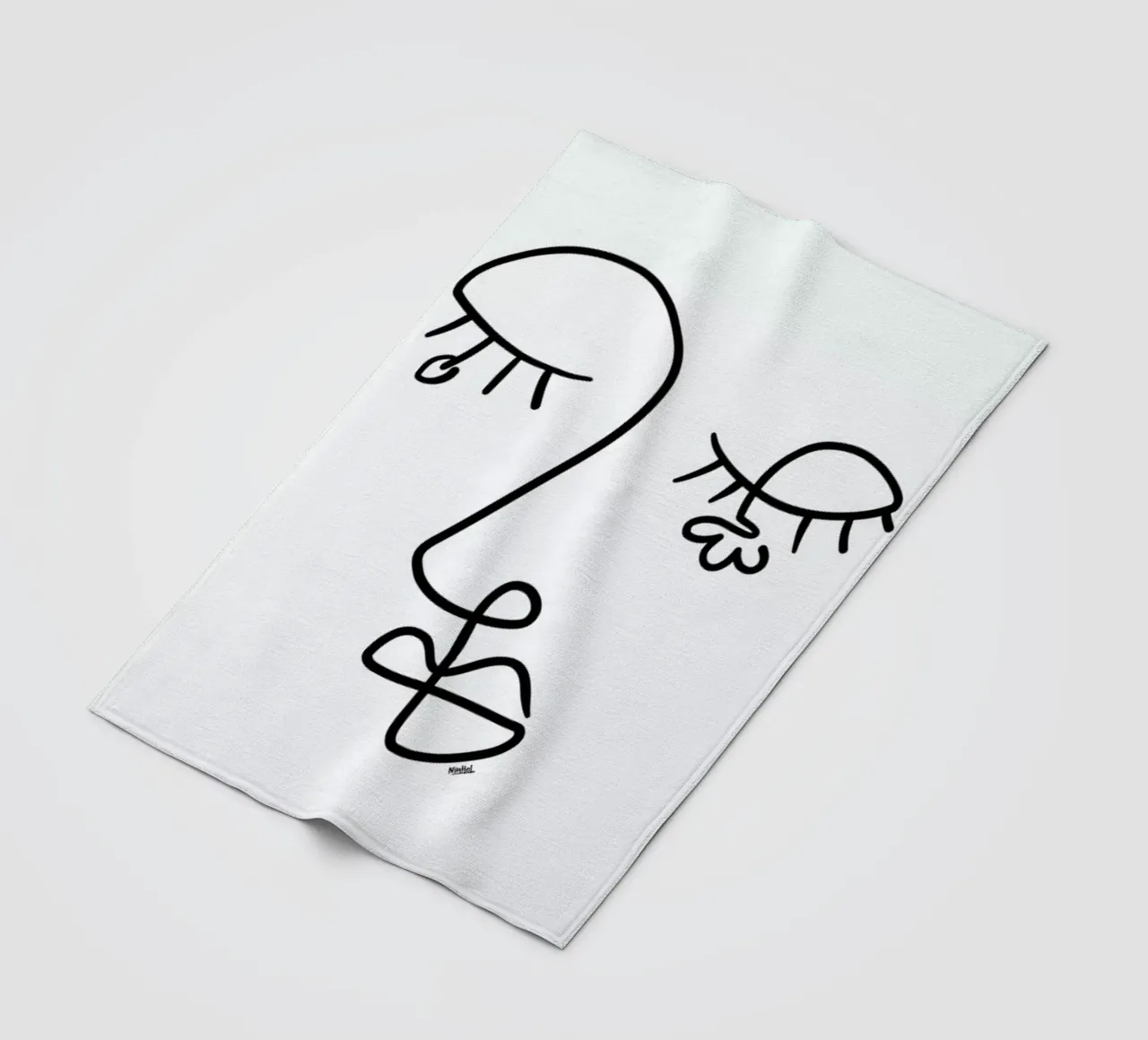 Flora Fleecedecke von Ninhol