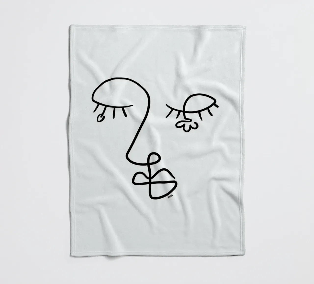 Flora Fleecedecke von Ninhol