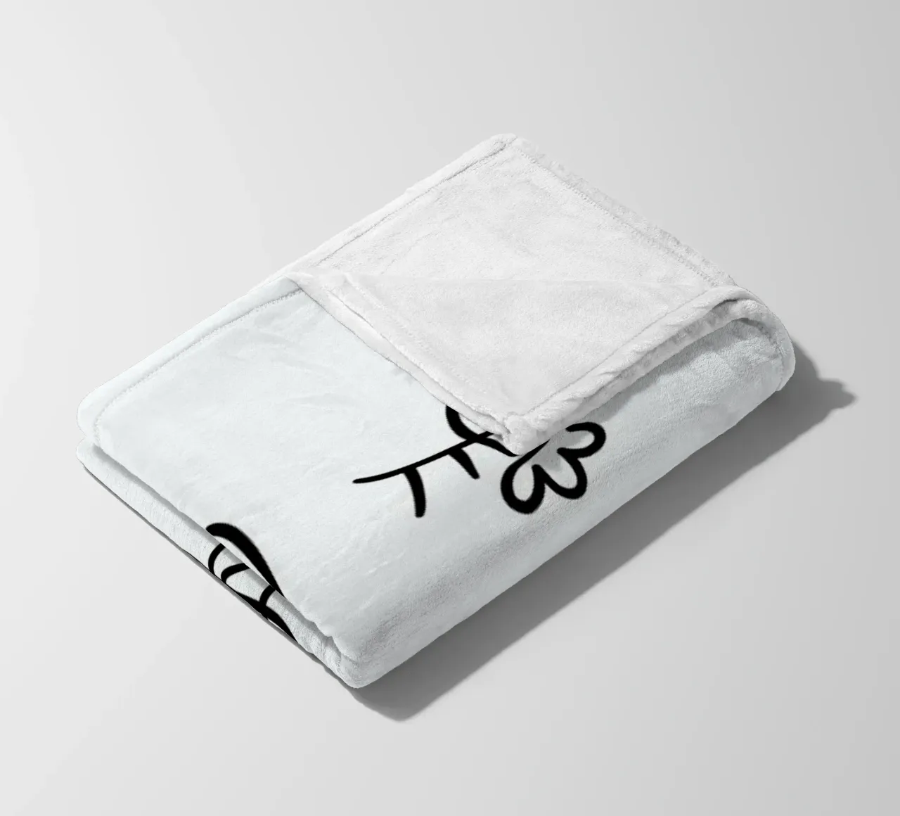 Flora Fleecedecke von Ninhol