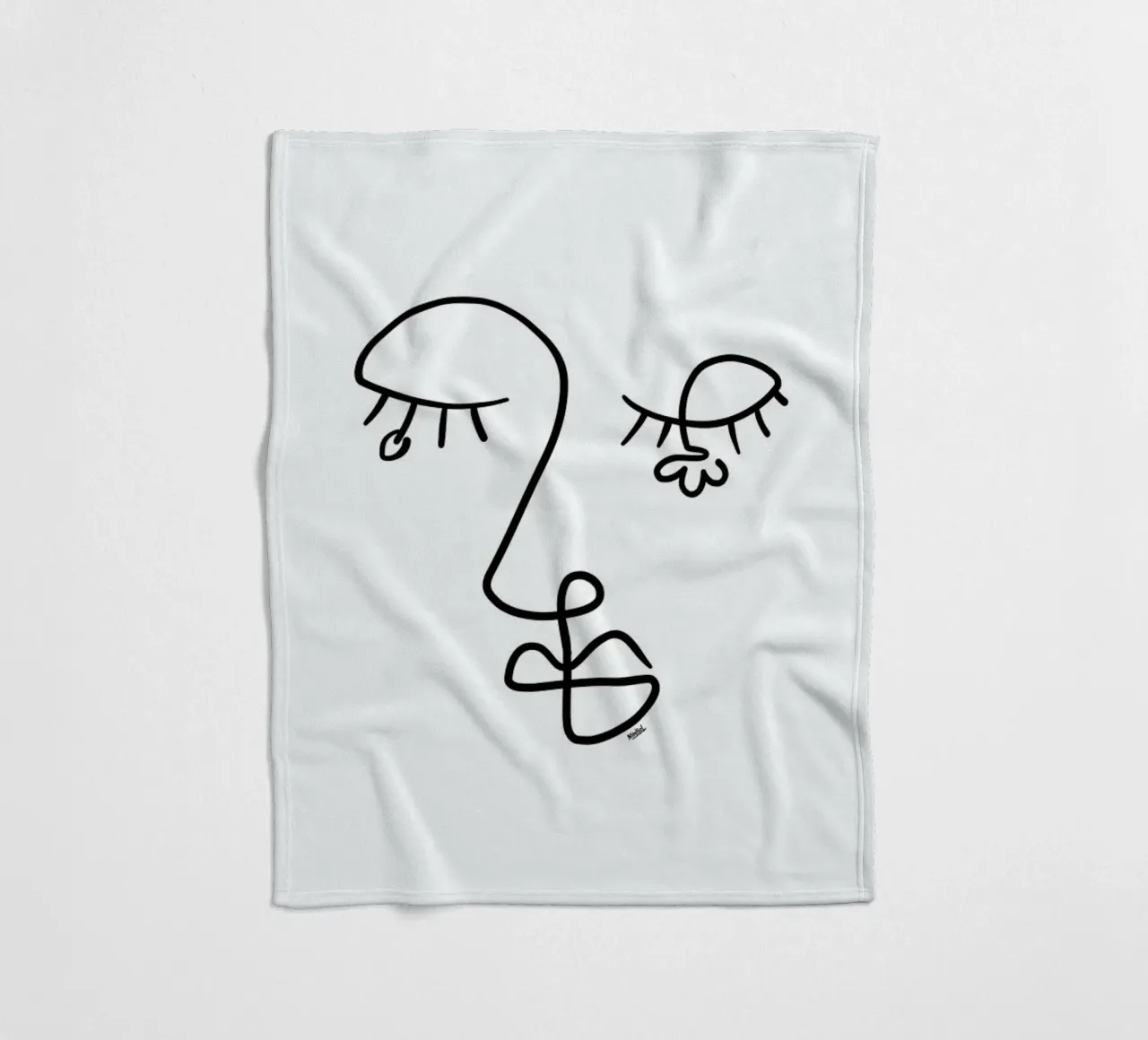 Flora Fleecedecke von Ninhol