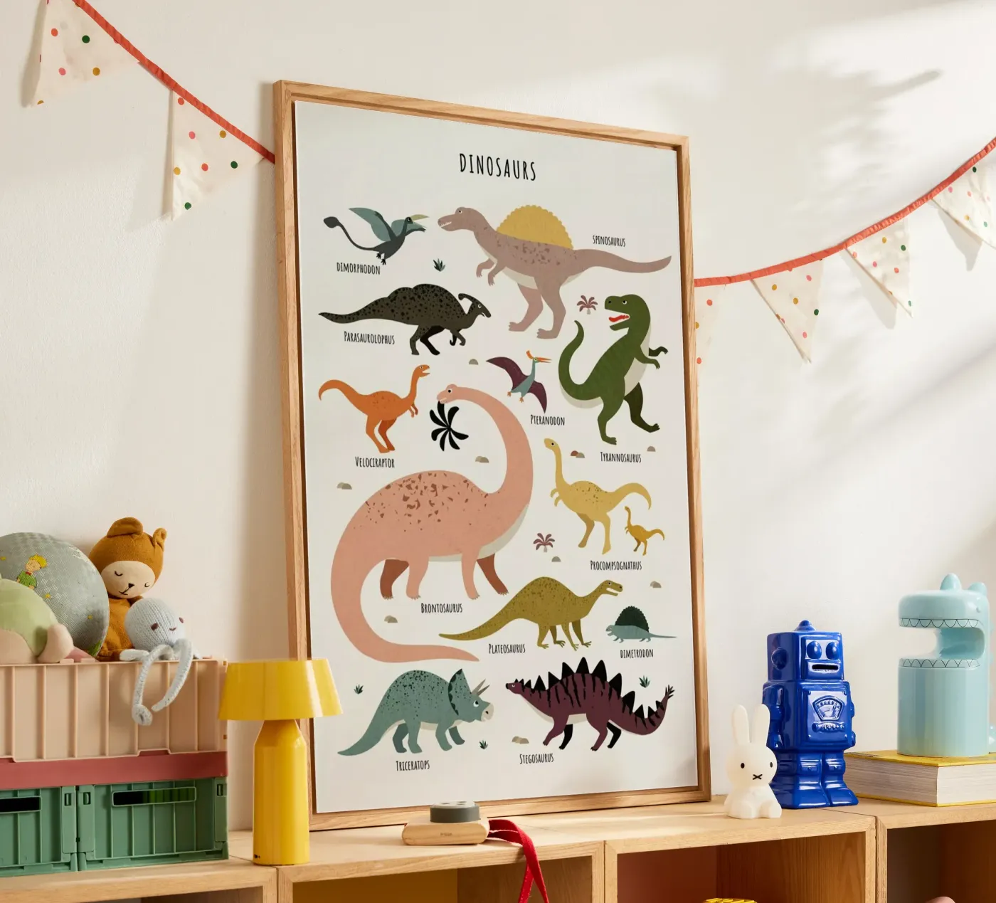 Dinosaur Friends plexiglass da Little Flourishes