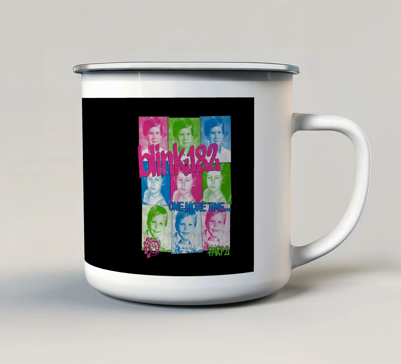 Blink 182 One More Time Part 2 Youth tazza in smalto da Curtishop