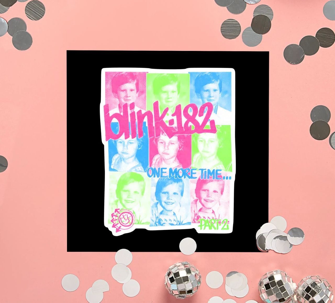 Blink 182 One More Time Parte 2 Juventud pegatina de Curtishop