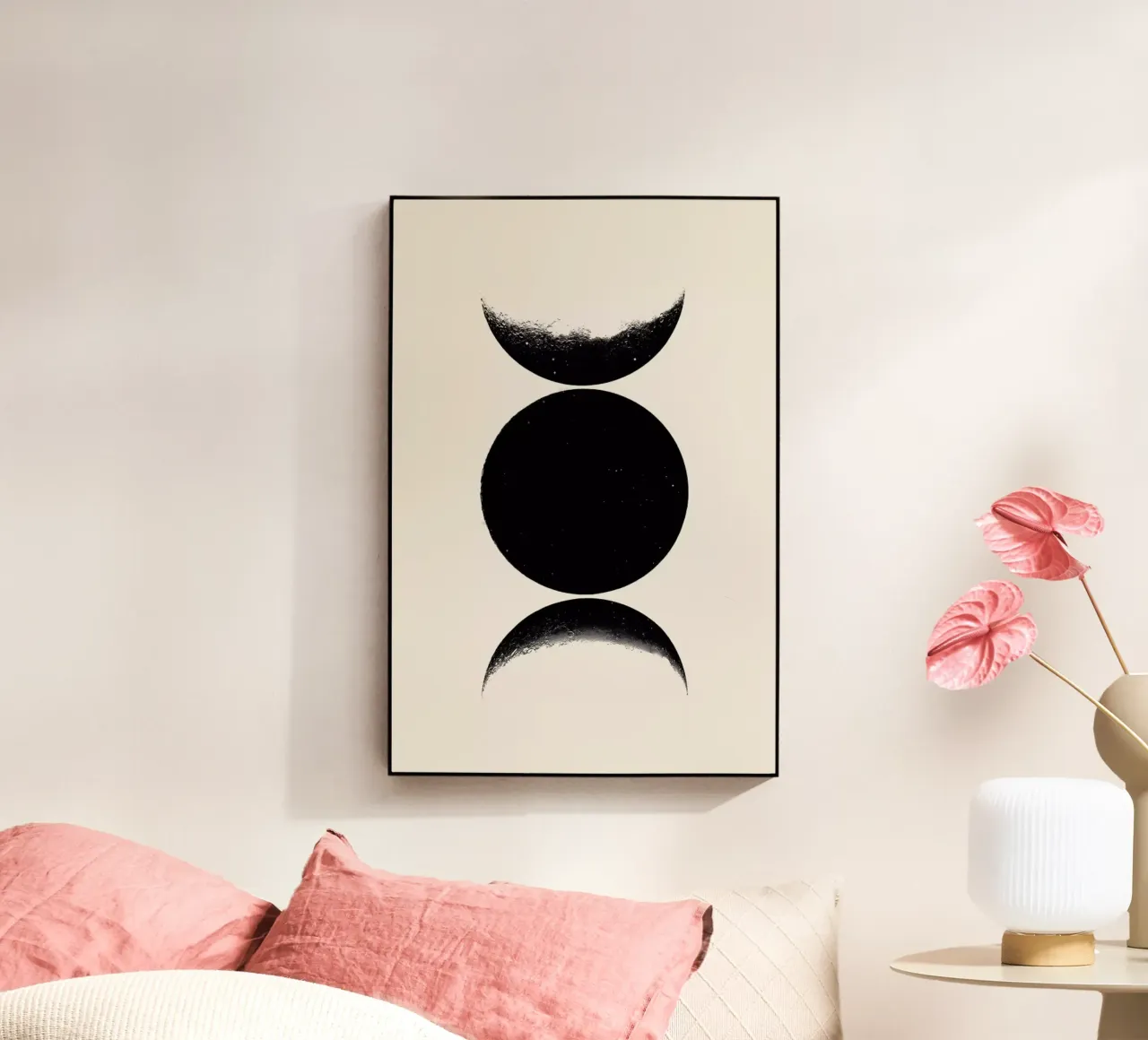 Monochrome Moon plexiglass da daylight design studio