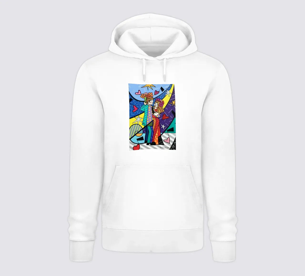 Con amore Britto felpa con cappuccio da Perdana shop