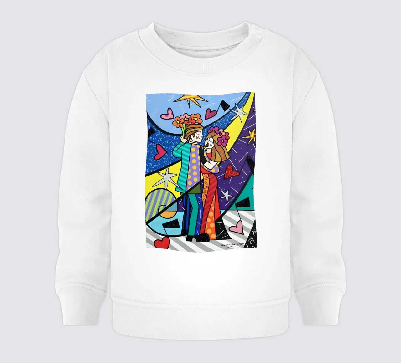 Con amore Britto felpa neonato da Perdana shop