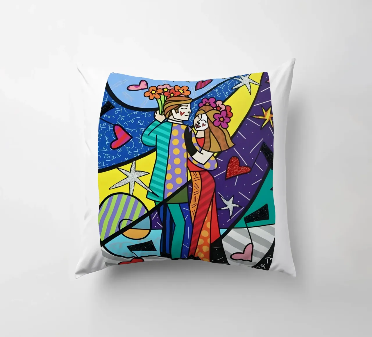 Con amore Britto cuscino da Perdana shop