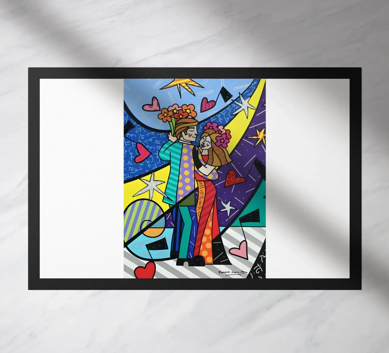 Con amore Britto zerbino da Perdana shop