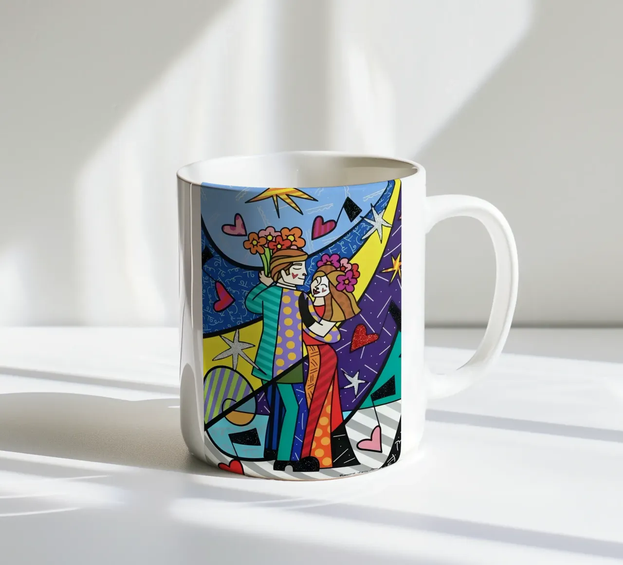 Con amore Britto tazza in ceramica da Perdana shop