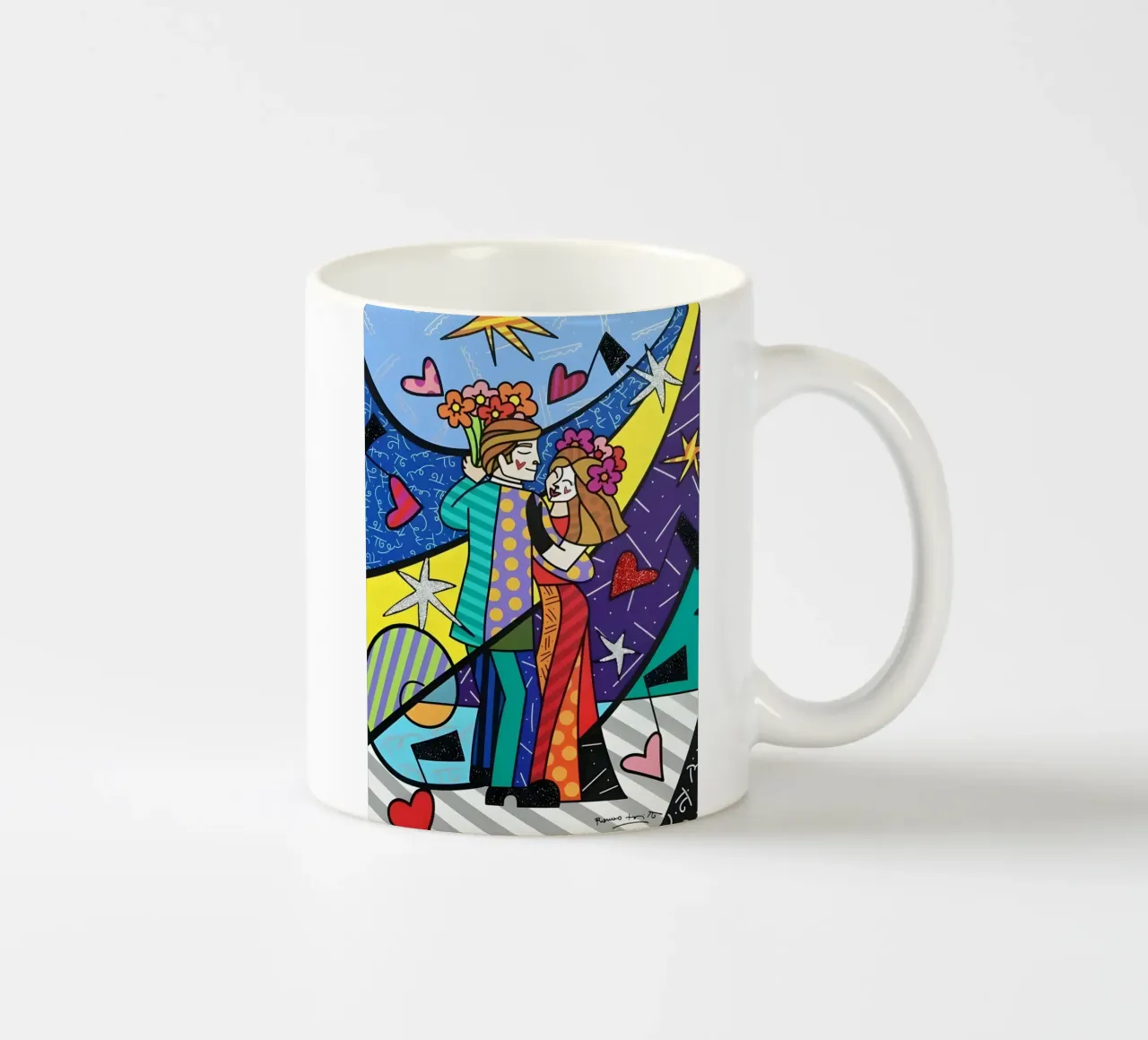 Con amore Britto tazza in ceramica da Perdana shop