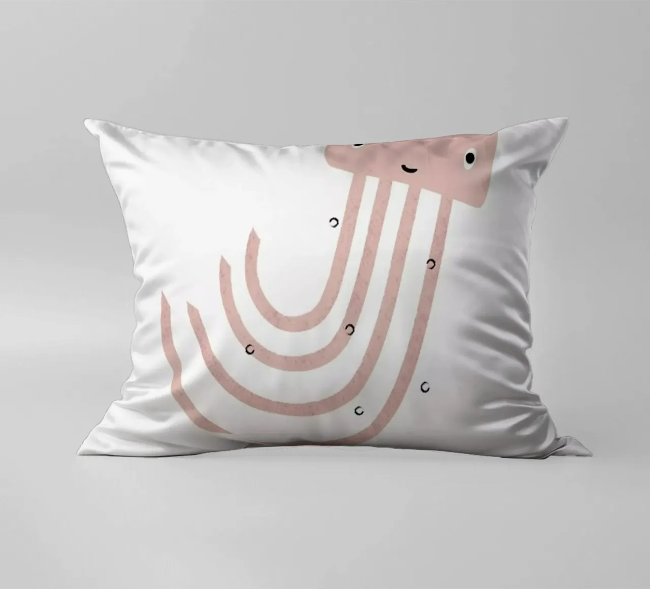J for Jellyfish cuscino da Little Flourishes