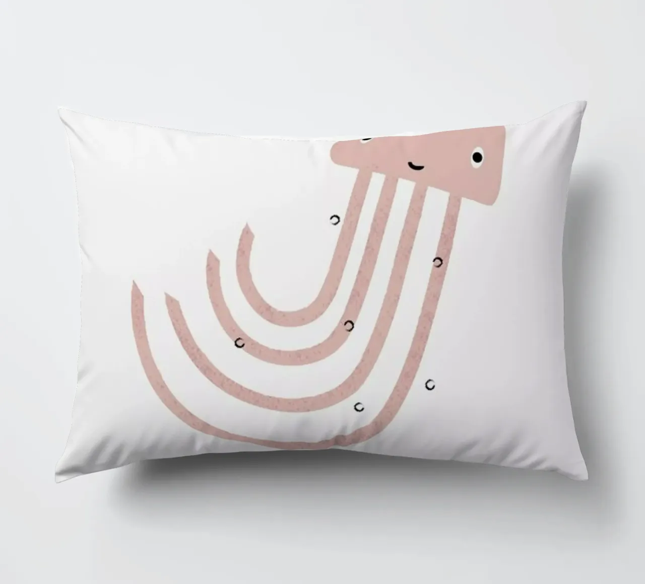 J for Jellyfish cuscino da Little Flourishes