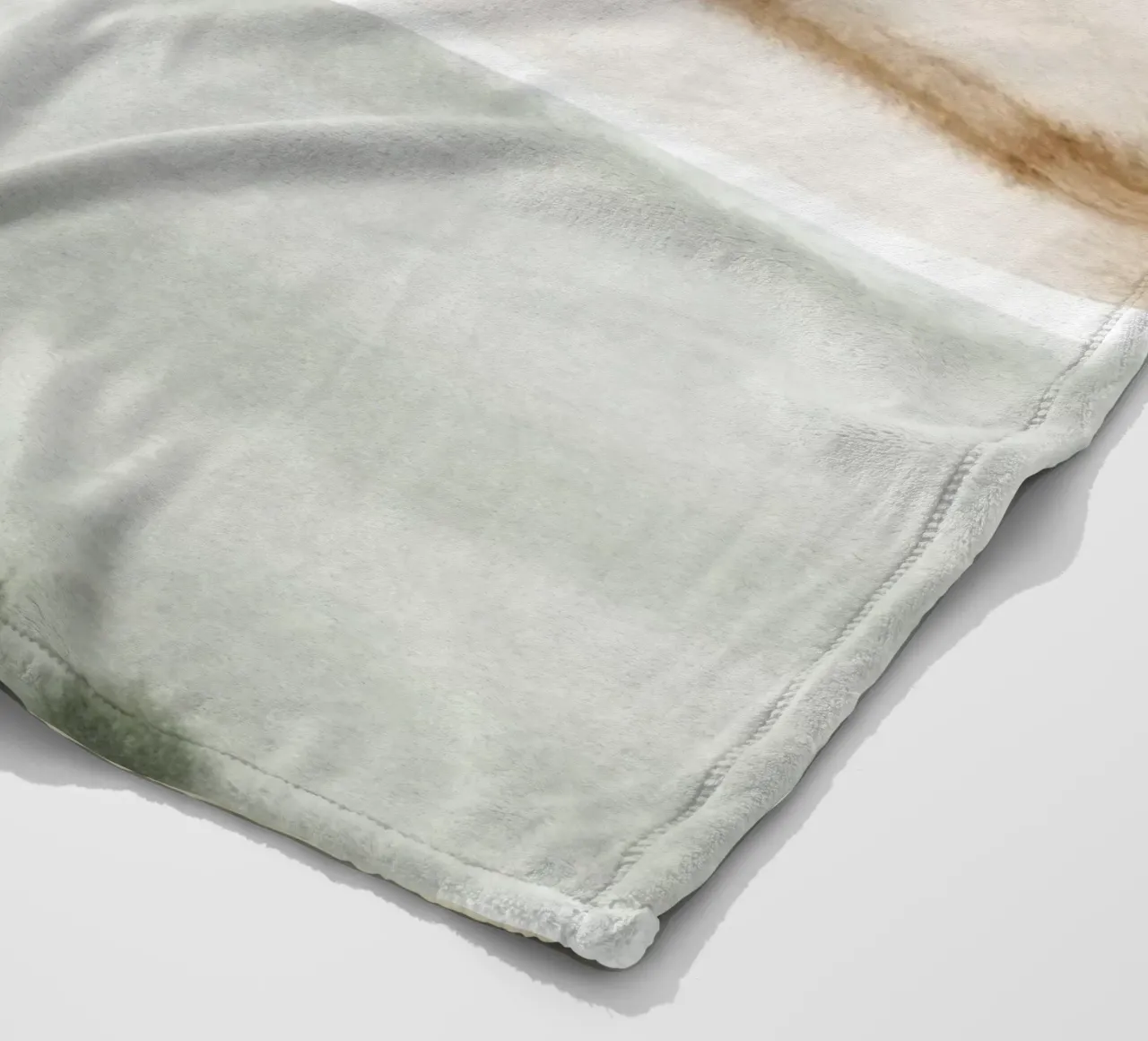 Pennellate di acquerello 2 coperta in pile da NouveauPrints