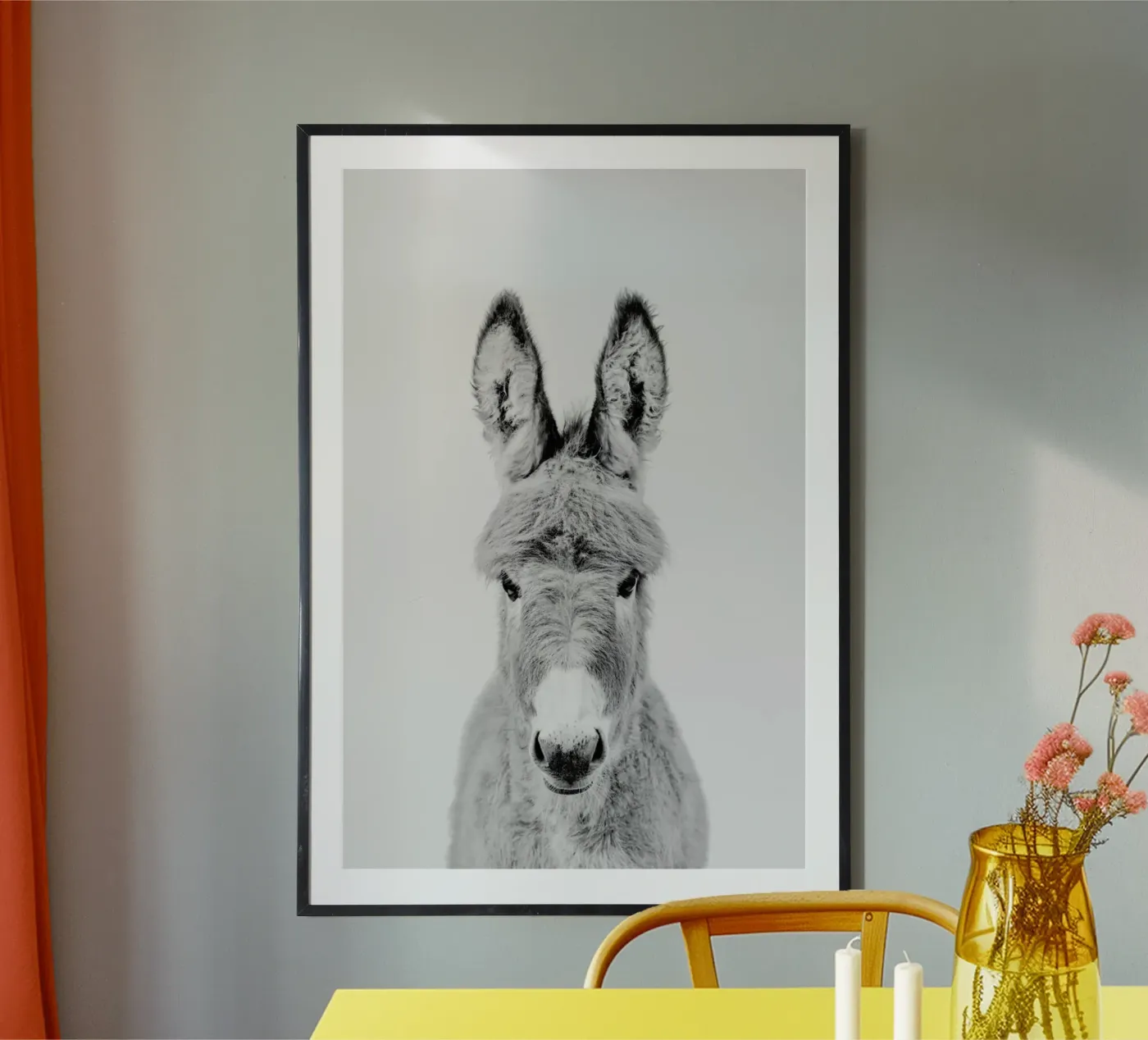 Donkey Classic poster by Paws & Claws