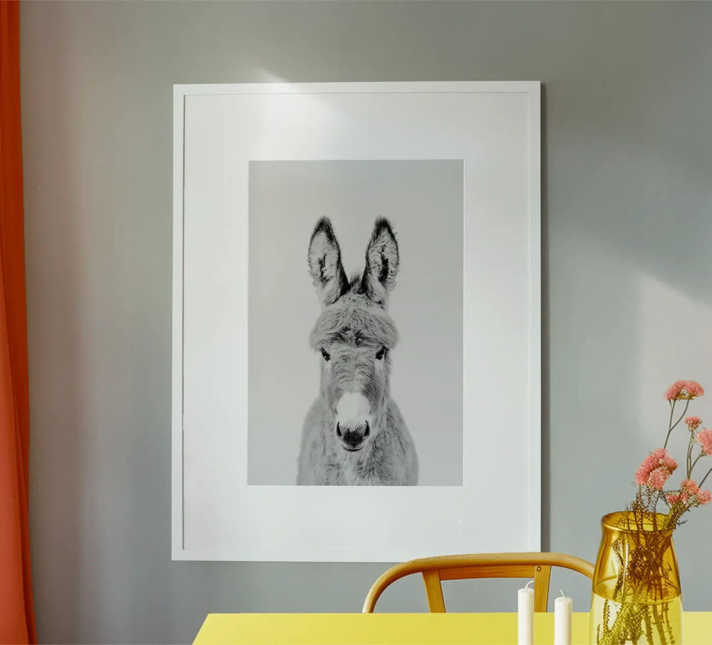 Donkey Classic poster by Paws & Claws