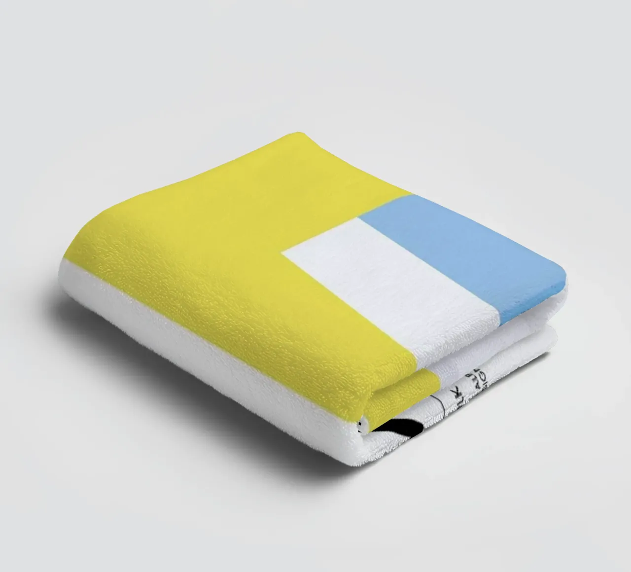 „The Food Alphabet“ - M like Milk asciugamano da bagno da BLAEK Design Studio