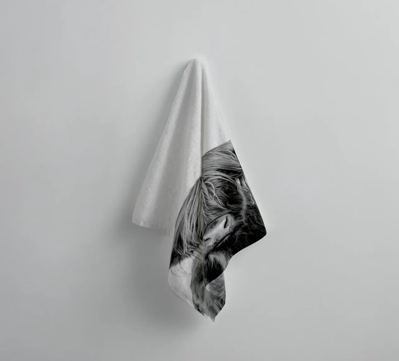 Highland Cow Classic towel by Paws & Claws