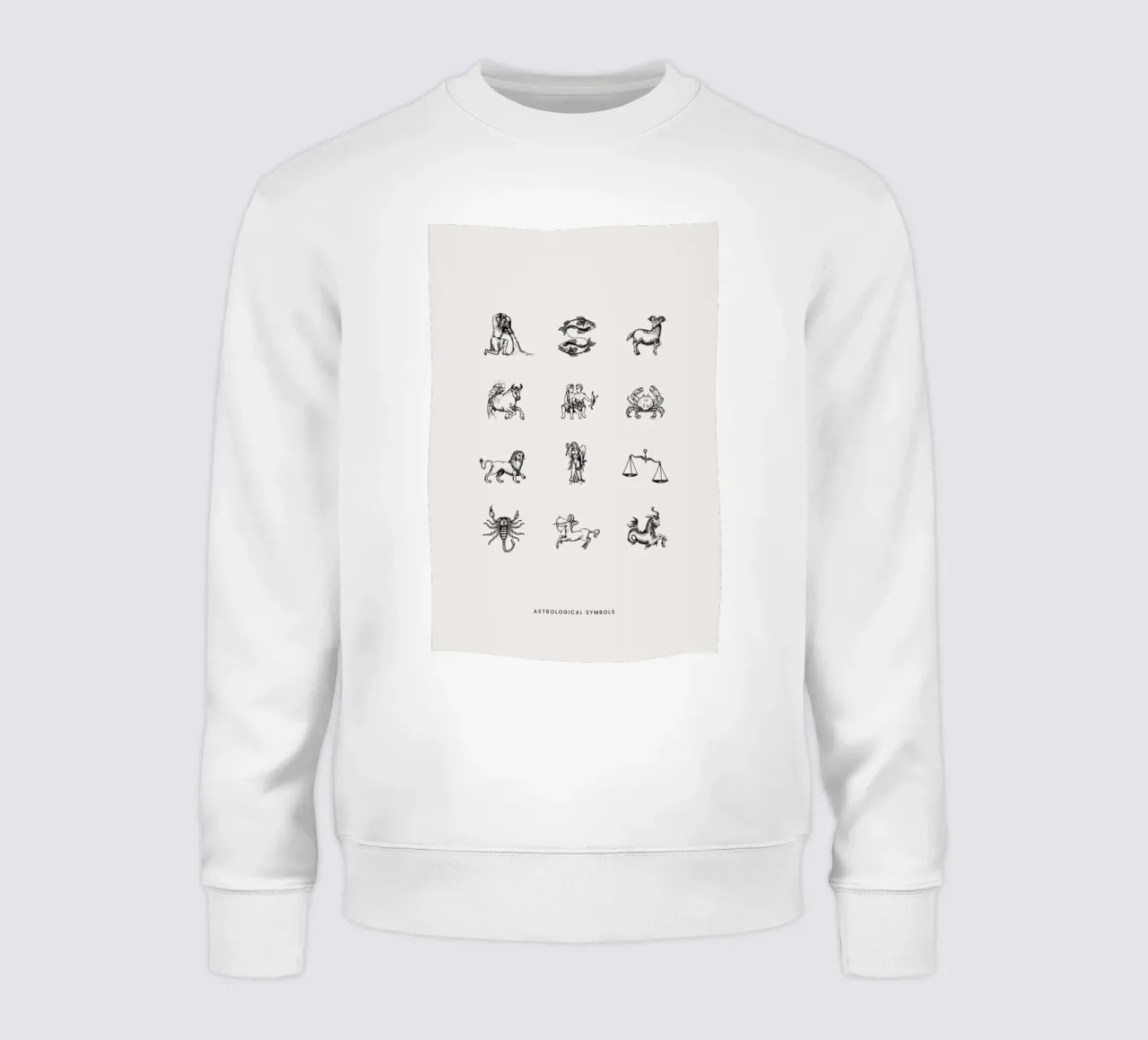 Astrological Symbols felpa da Flora & Fauna