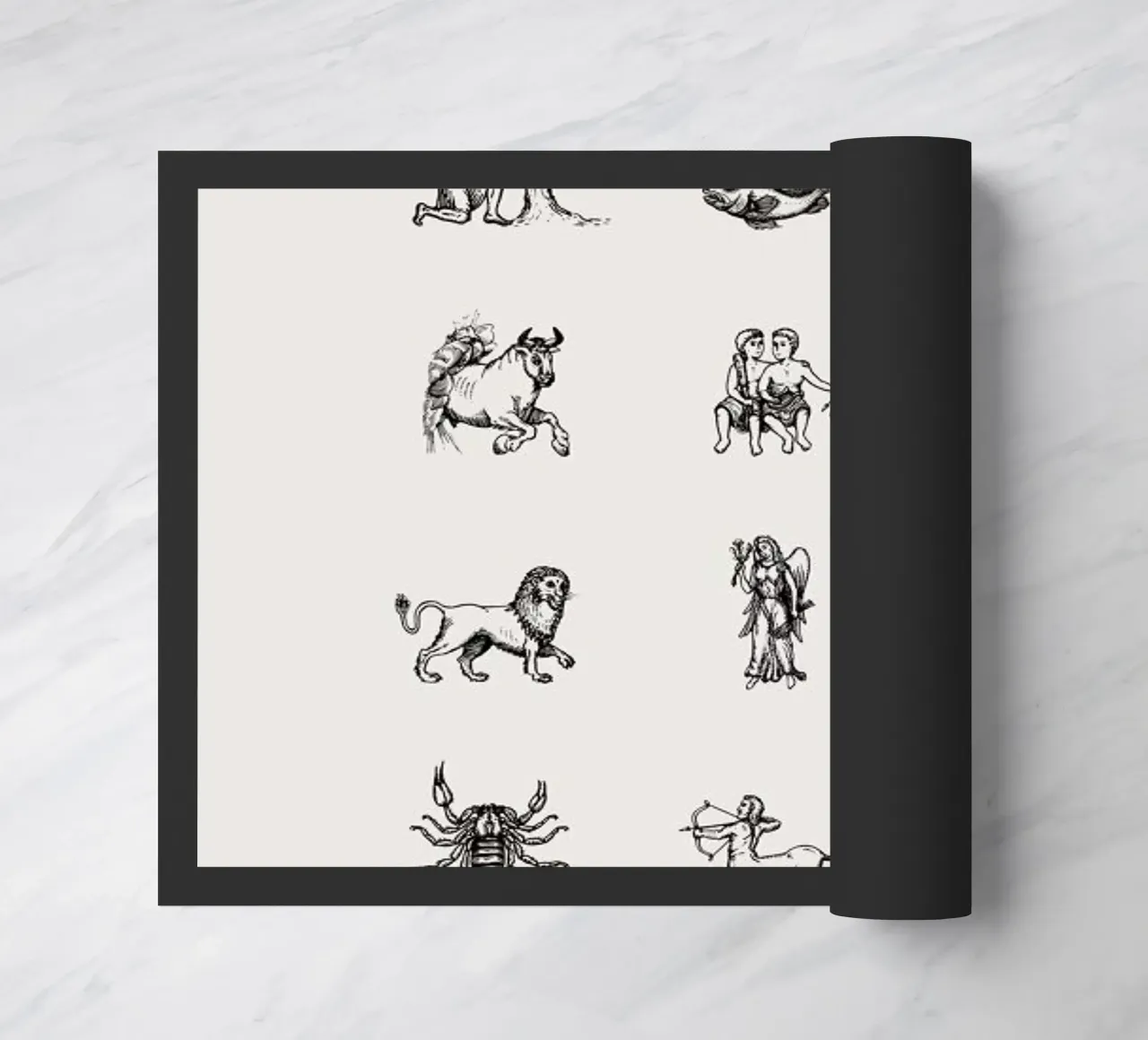 Astrological Symbols zerbino da Flora & Fauna