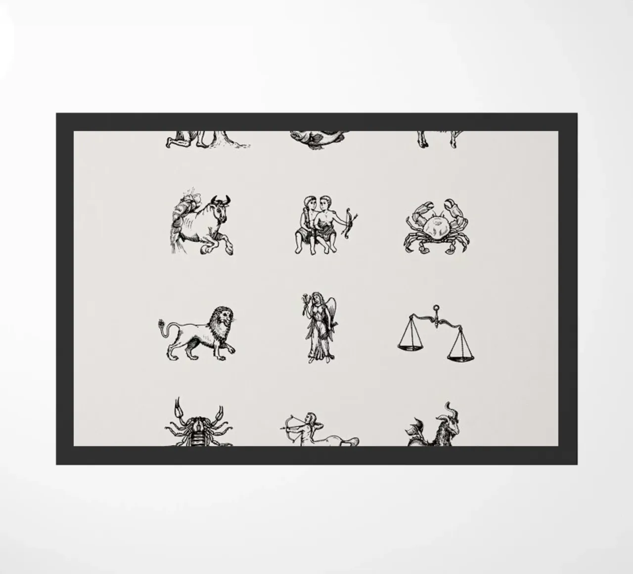 Astrological Symbols zerbino da Flora & Fauna