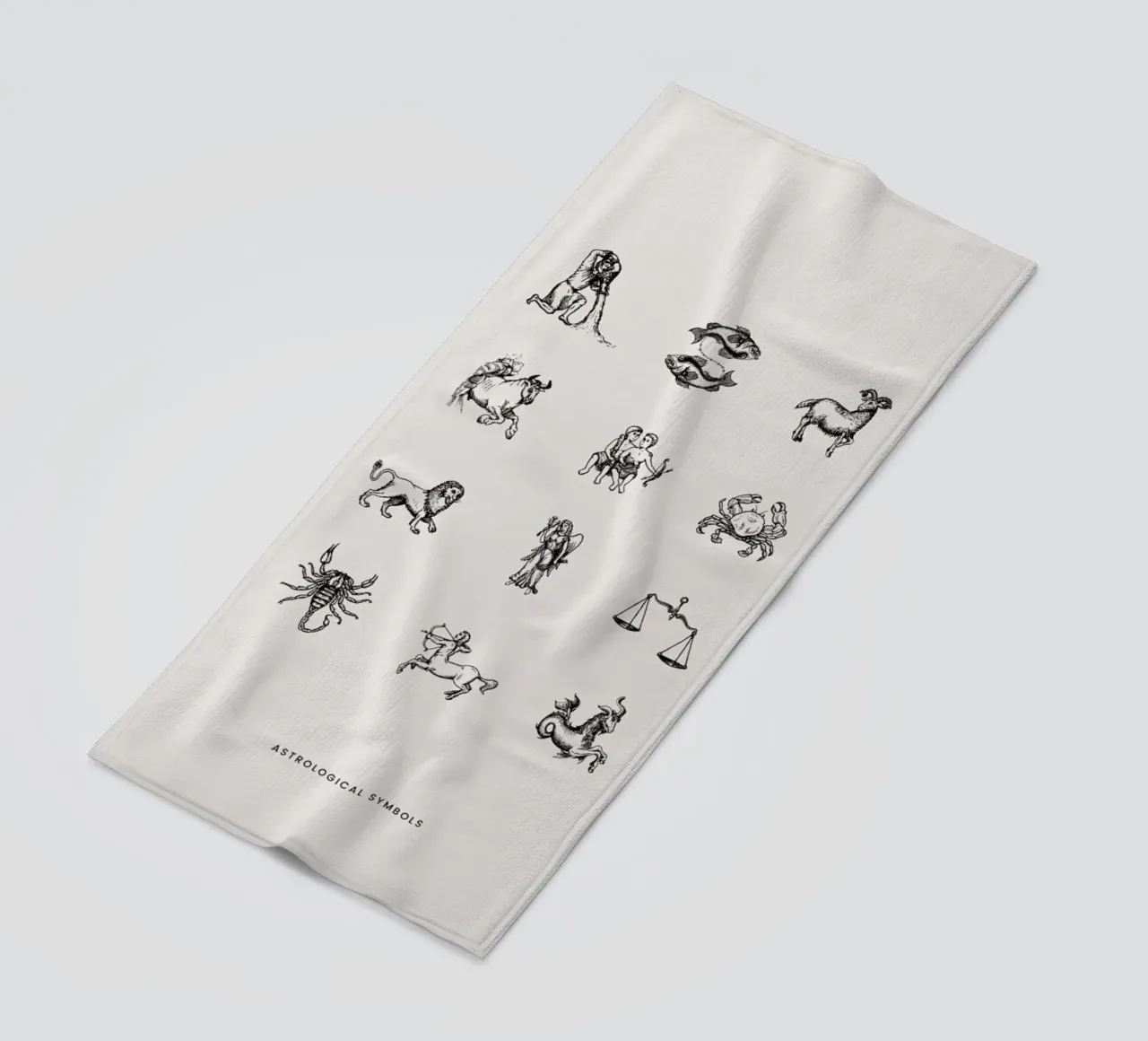 Astrological Symbols telo mare da Flora & Fauna