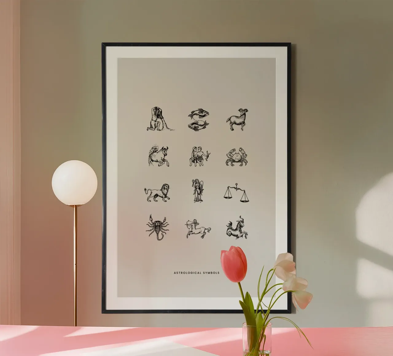 Astrological Symbols carta hahnemühle da Flora & Fauna
