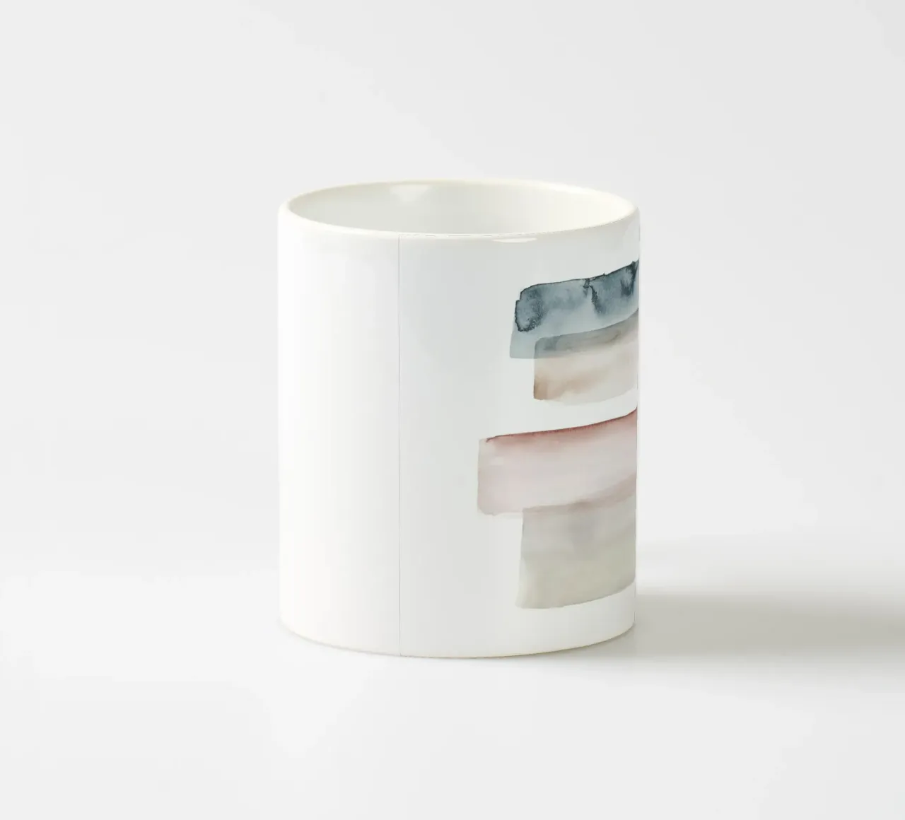 Pennellate di acquerello 3 tazza in ceramica da NouveauPrints