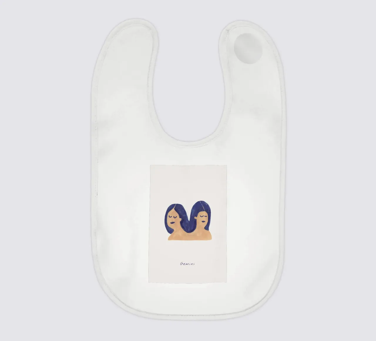 Gemini bavaglino da Little Flourishes