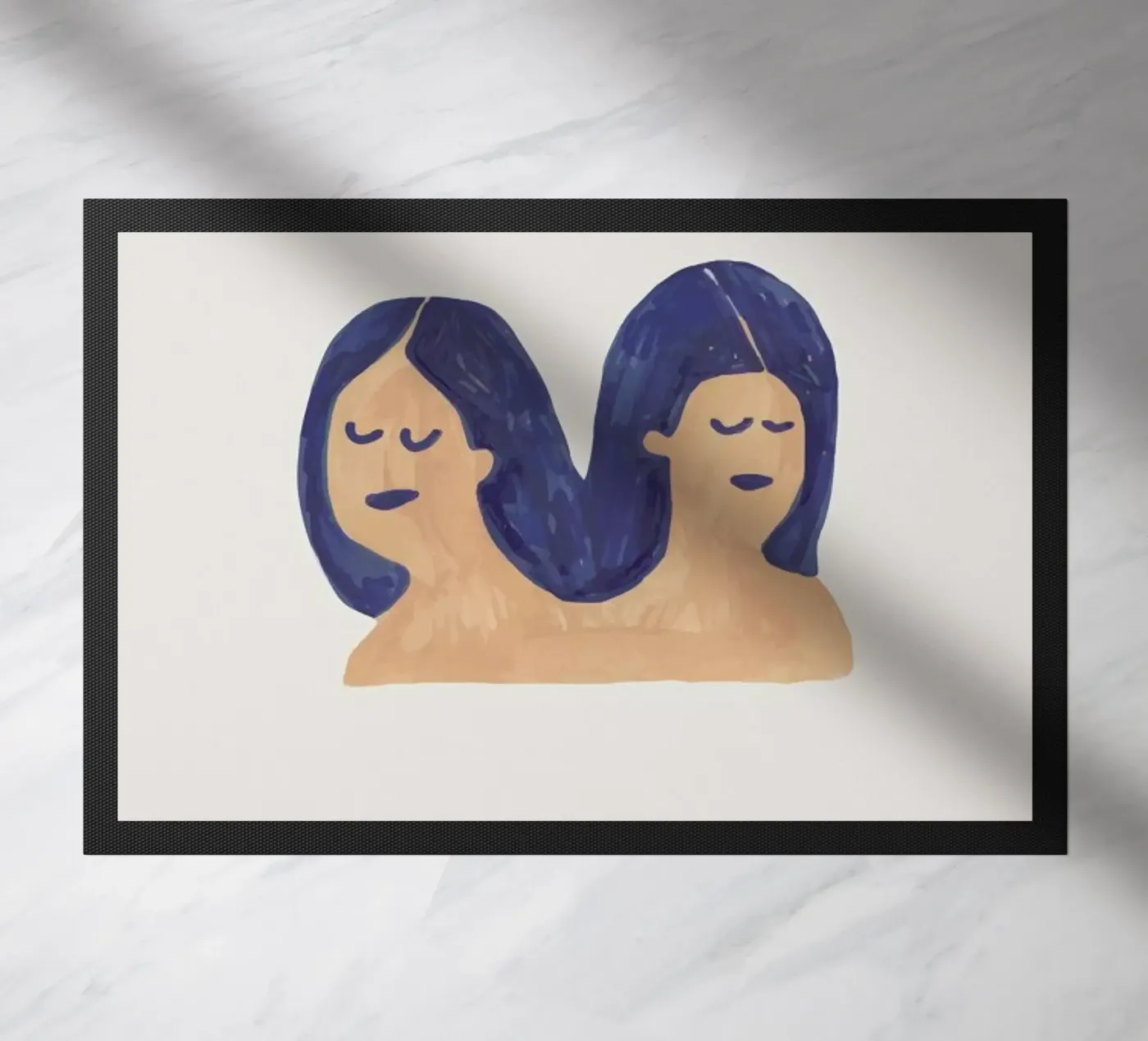 Gemini deurmat van Little Flourishes