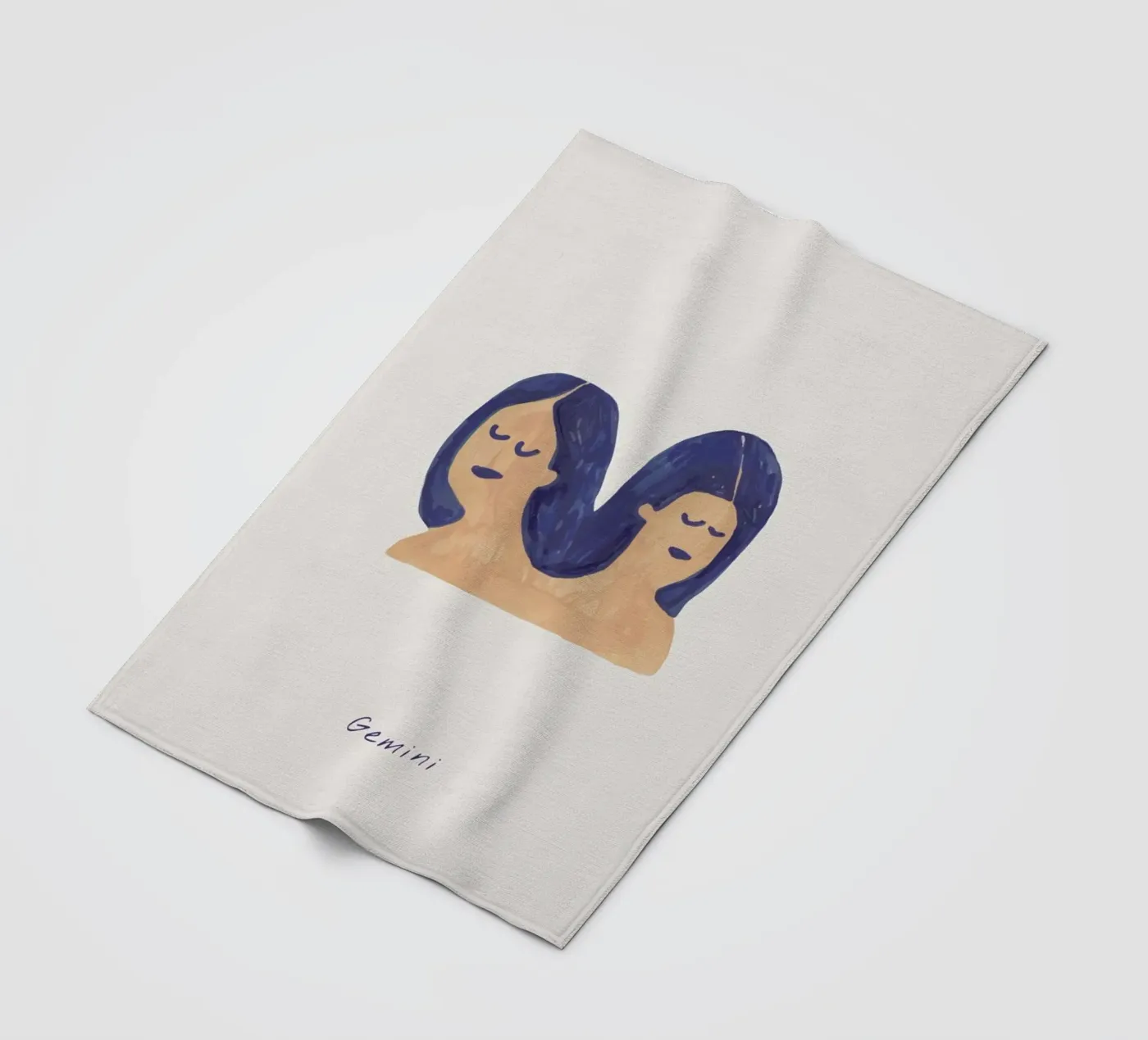 Gemini Fleecedecke von Little Flourishes